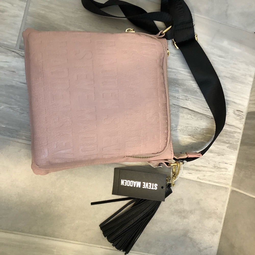 Steve Madden Bglam Crossbody Bag Blush